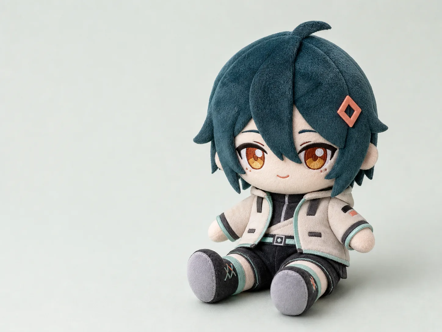 original custom VTuber plush OEM sample for official merchandise