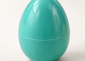 Egg-shaped capsule shell Egg-shaped capsule shell