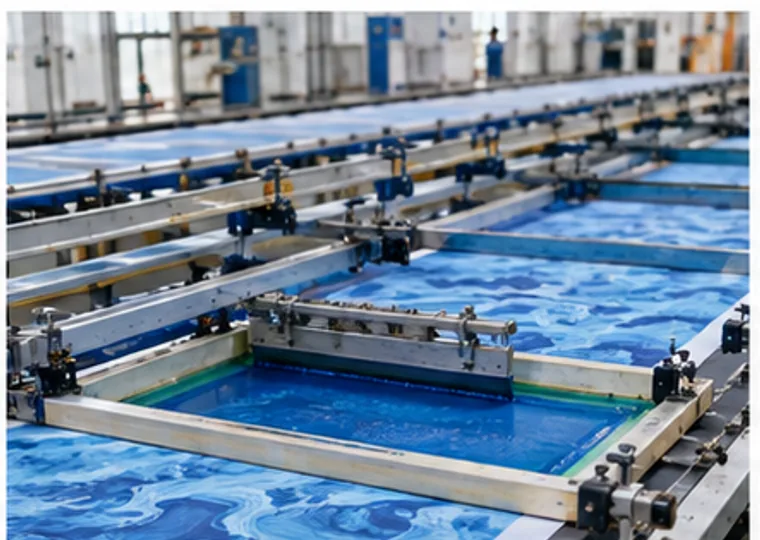 Reference image for the screen printing stage