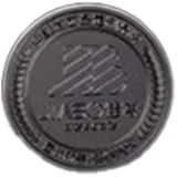 Black nickel plating sample for zinc alloy pin badges