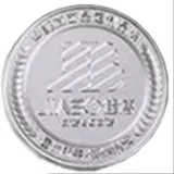 Bright silver plating sample for zinc alloy pin badges