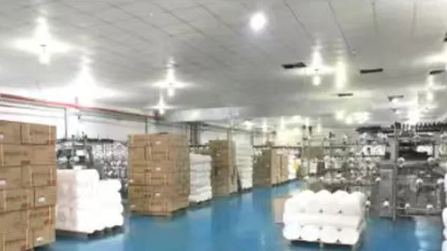 生地・編立の設備または作業風景