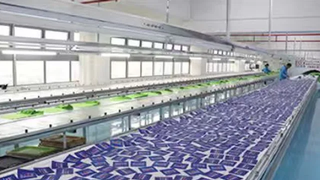 シルクスクリーンの設備または作業風景