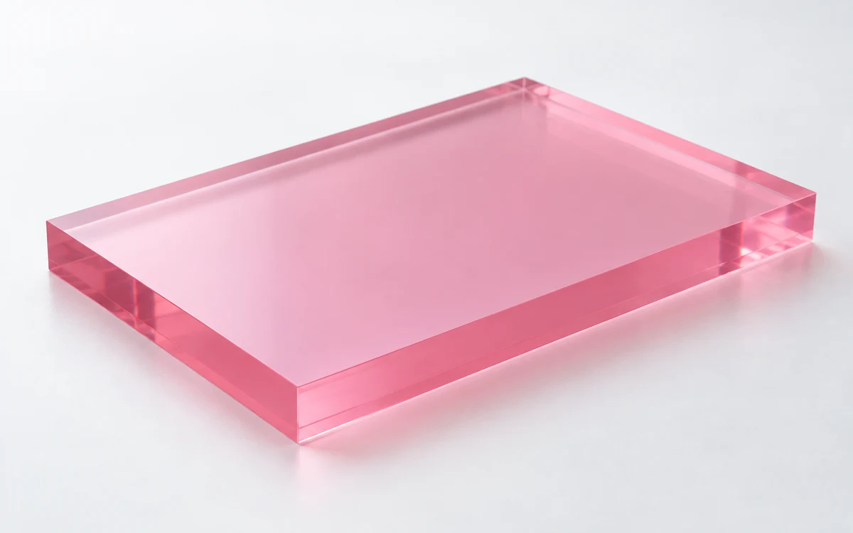 Example of Tinted acrylic