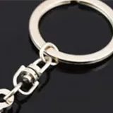 亜鉛合金チャーム用キーホルダー金具